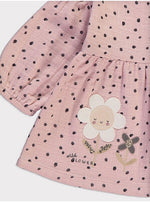 Load image into Gallery viewer, Pink Long Sleeve Top Leggings and Headband Outfit please