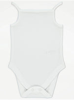 Load image into Gallery viewer, White Strappy Sleeveless Bodysuits 3 Pack
