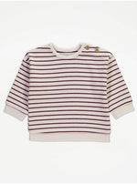 Load image into Gallery viewer, Stripe Sweatshirt Gilet and Denim Joggers Outfit
