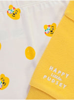 Load image into Gallery viewer, Children In Need Pudsey Yellow Sweatshirt and Leggings Outfit
