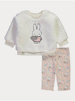 Load image into Gallery viewer, Miffy Fleece Sweatshirt and Leggings Outfit
