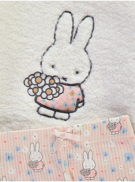 Miffy Fleece Sweatshirt and Leggings Outfit